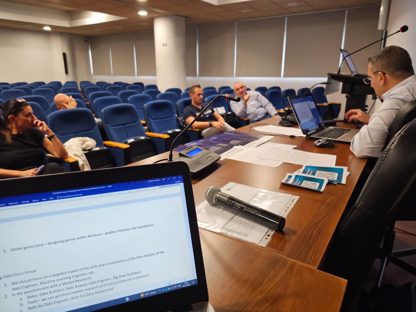 CY Focus group for the identification of skill gaps in advanced technologies – photo 2