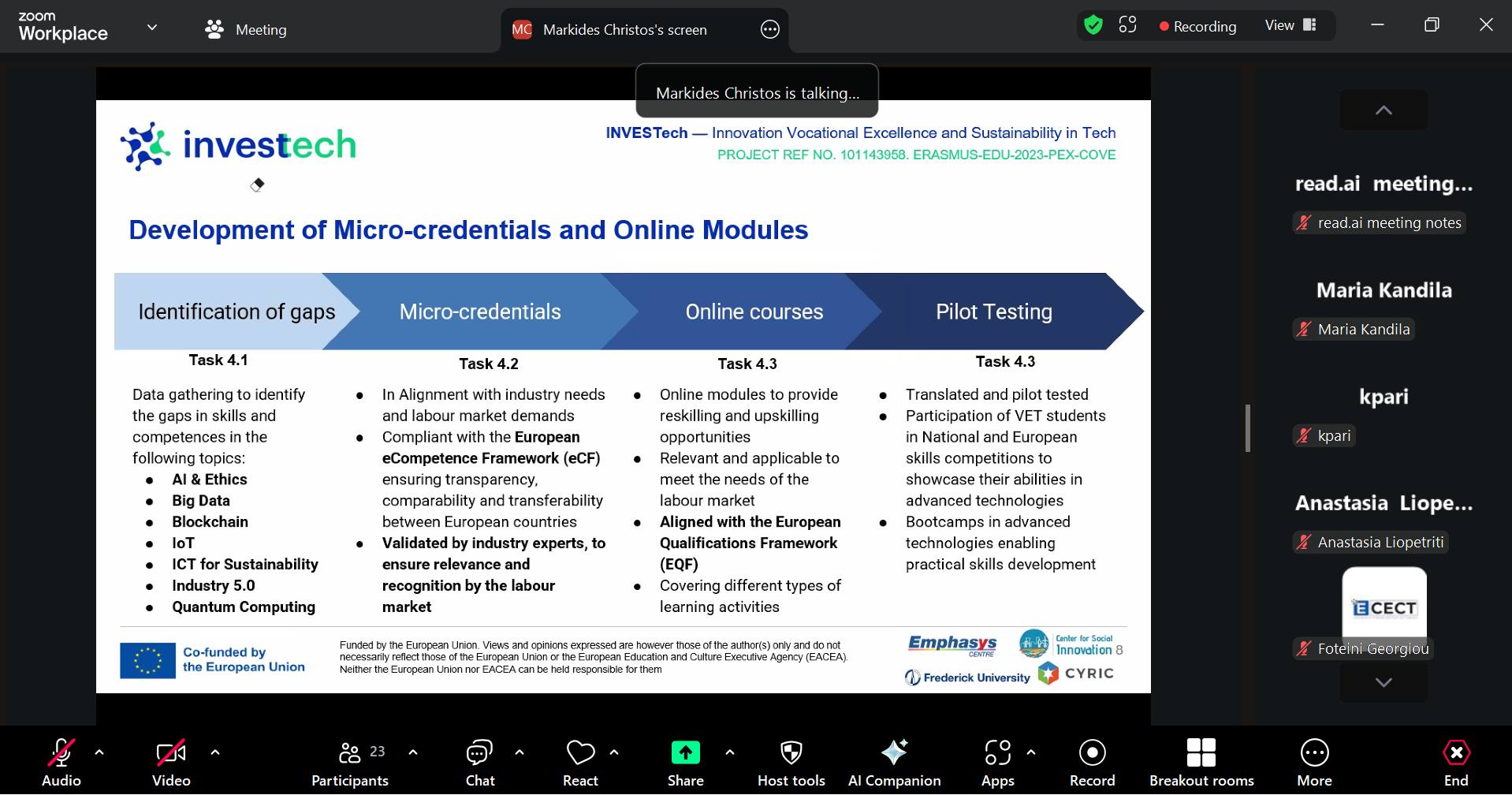 INVESTech 2nd Online National Workshop – Cyprus 🇨🇾 – photo 2
