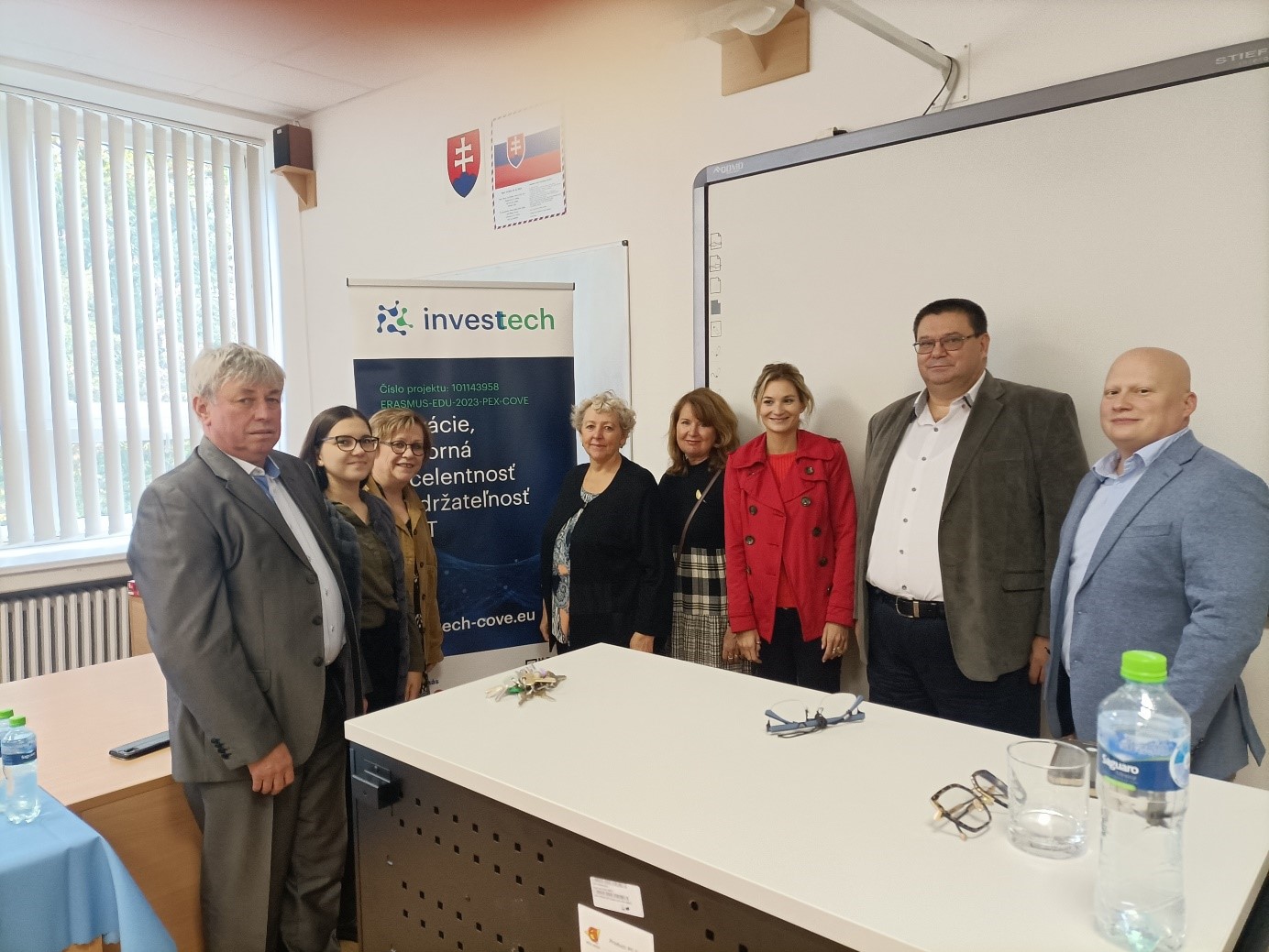 Friendly get-together of Slovak partners involved in the INVESTech_V2 project  – photo 1